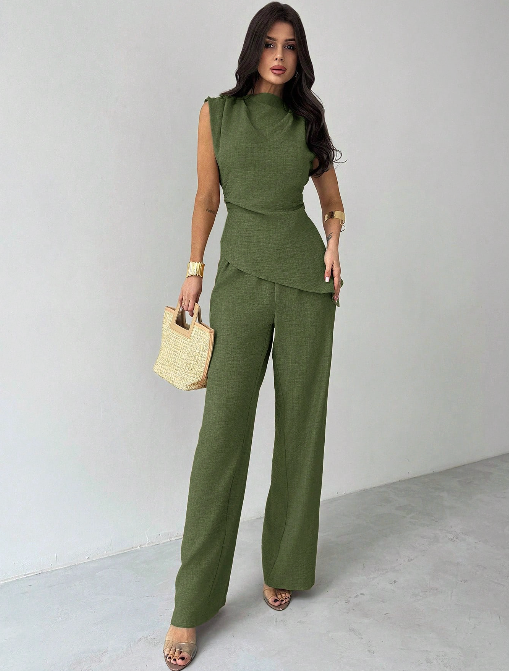 The Linen Precision Set - Modern Office. Timeless Texture. Effortless Edge.