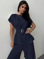 Apricot Linen Resort Set - Organic Texture. Artisanal Detail. Pure Serenity.