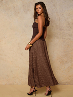 The All-Season Ruffle Maxi - Elegance That Transcends the Calendar.