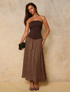 The All-Season Ruffle Maxi - Elegance That Transcends the Calendar.